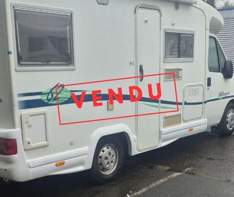 Camping-car profilé Chausson Allegro 62